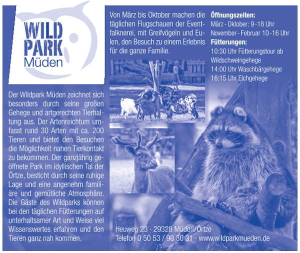 Wildpark Müden Wildpark Müden